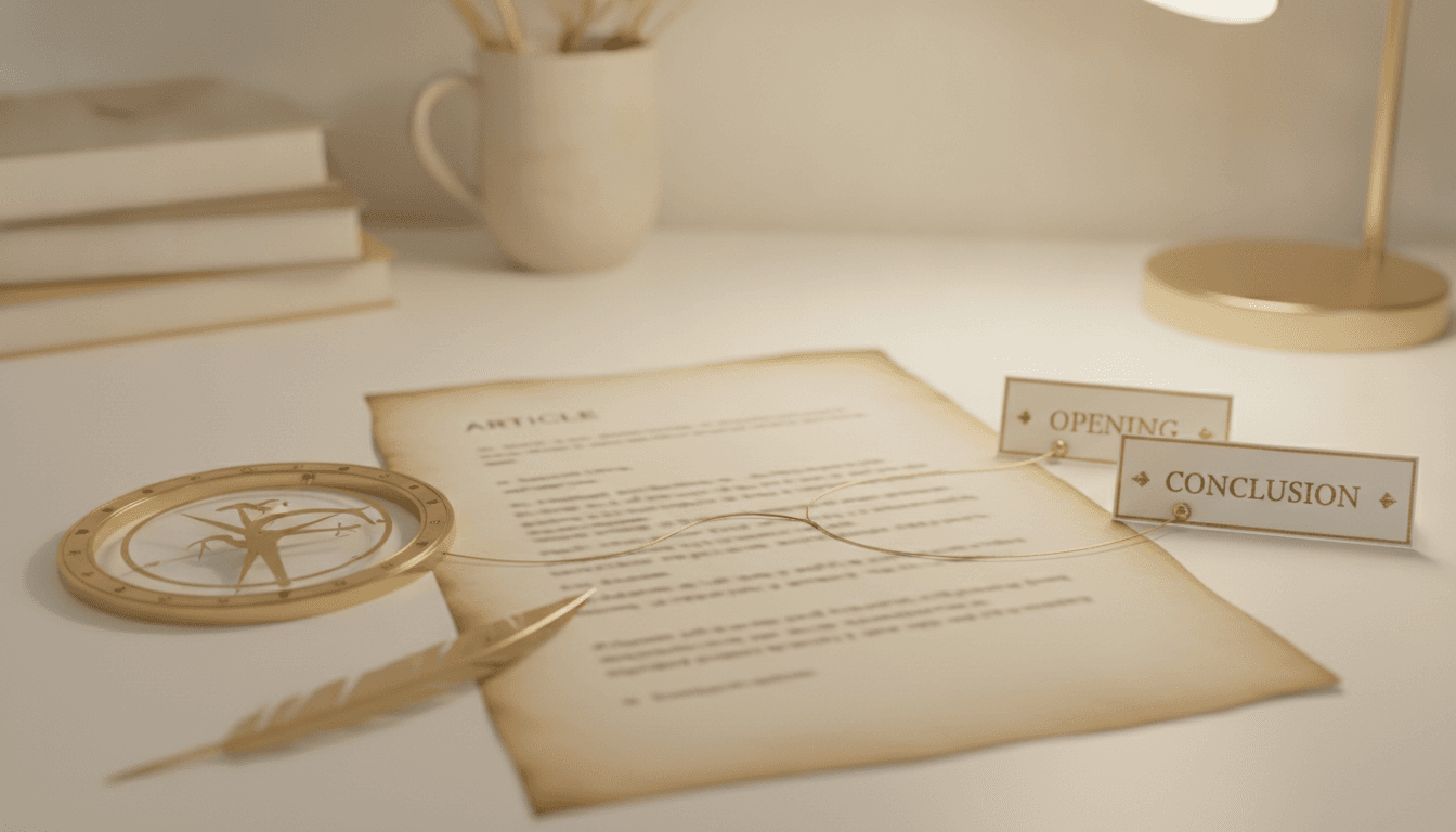 Article Readiness Signal: Know When a Draft Is Ready for Editorial Judgment