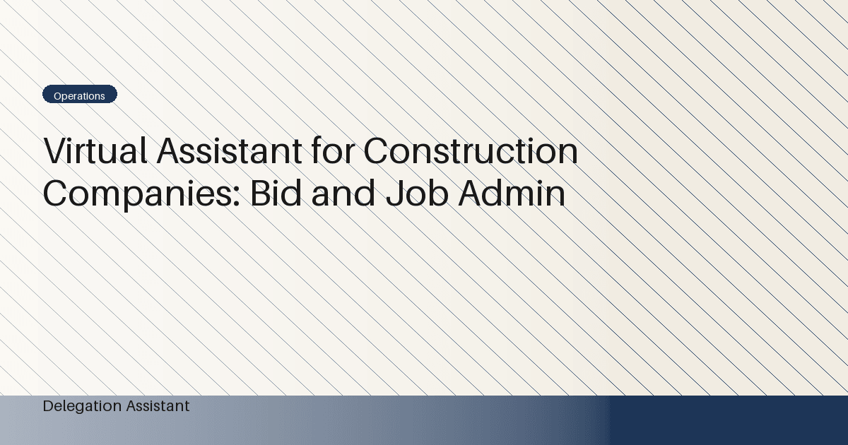 construction office with plans and scheduling board