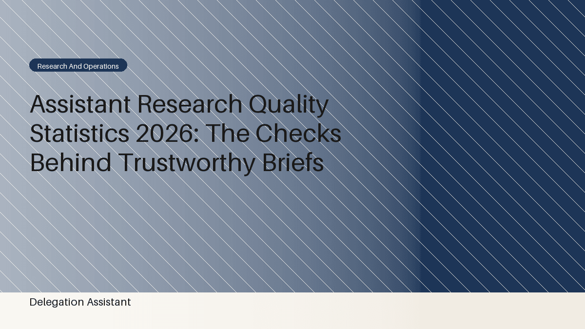 Research quality checklist with source verification steps