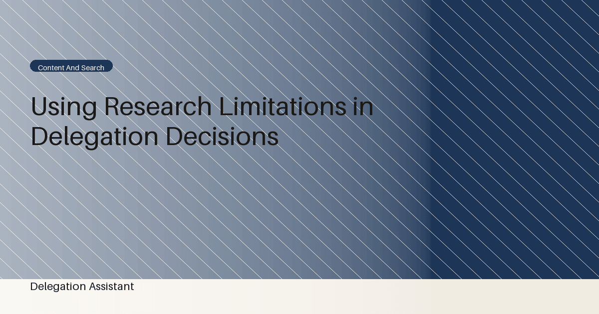 Editorial research graphic for assistant coverage handoff completeness research
