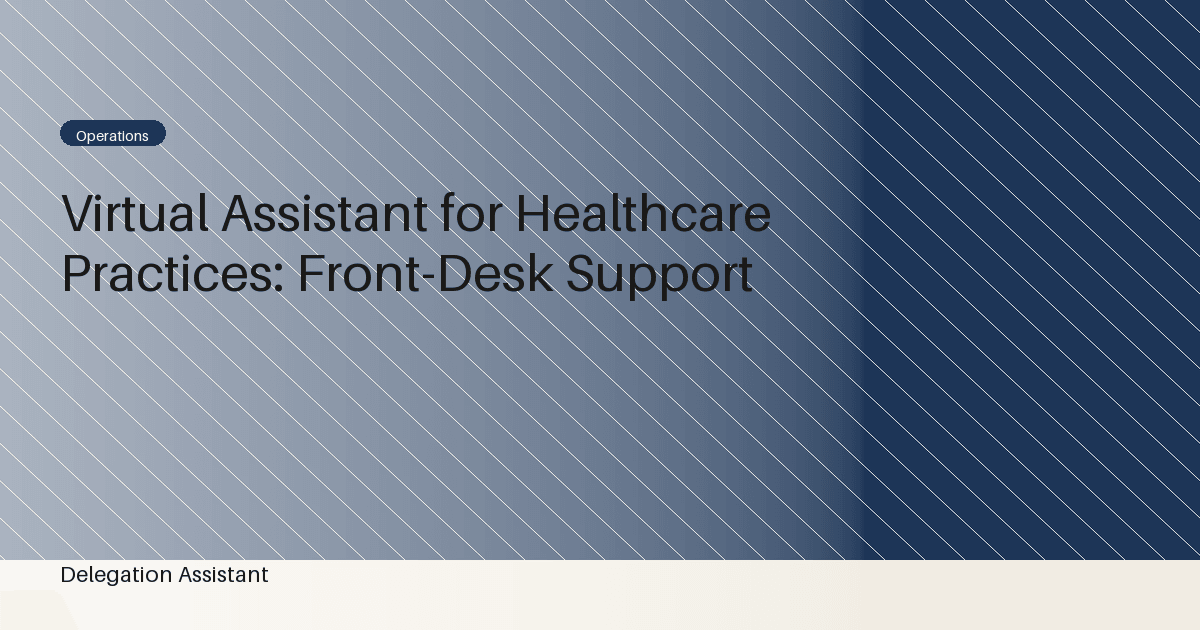 healthcare practice front desk with scheduling screen