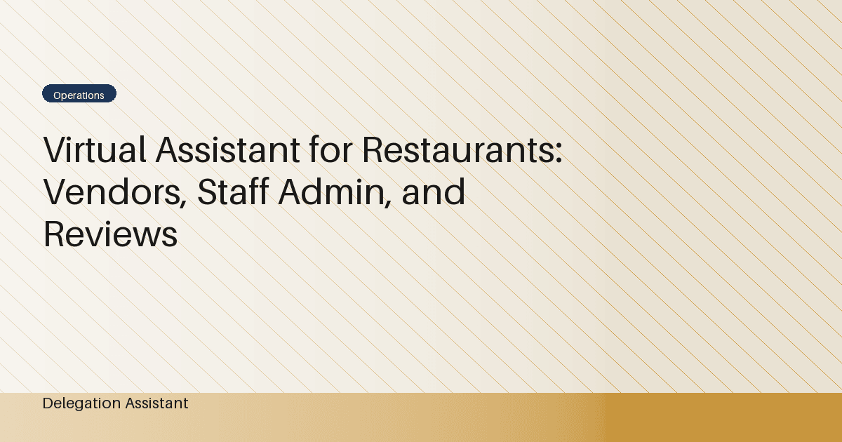 Restaurant office desk with invoices and a staff schedule